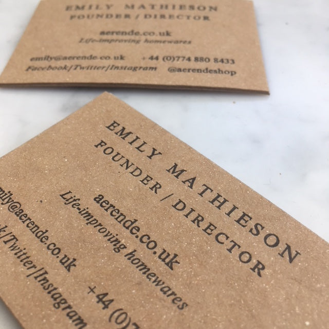 What’s in a business card?