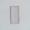 Contrast-edge Linen Napkin