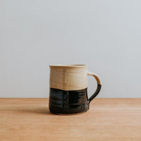 Dip Glaze Mug, Black