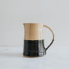 Half Black Jug, Handmade In The UK