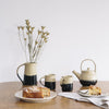Aerende Dip Glaze Black Pottery Range, Handmade in England