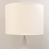 Cream linen lightshade